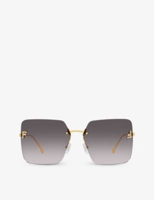 fendi sunglasses selfridges|authentic fendi sunglasses.